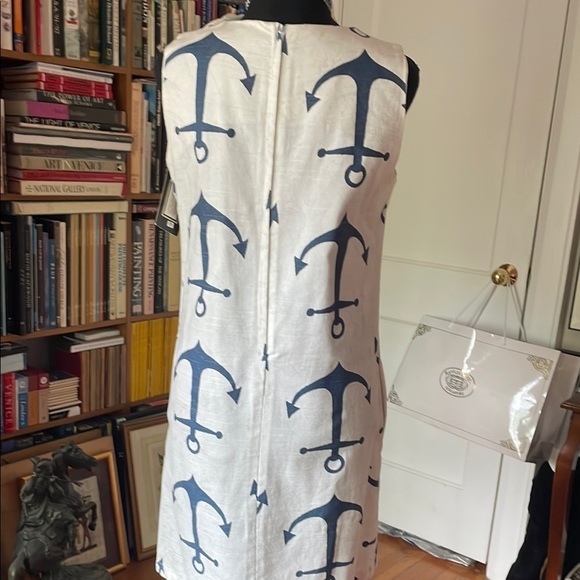 Love, Lilly Nautical Sleeveless A-Line Midi Dress - Picture 7 of 16